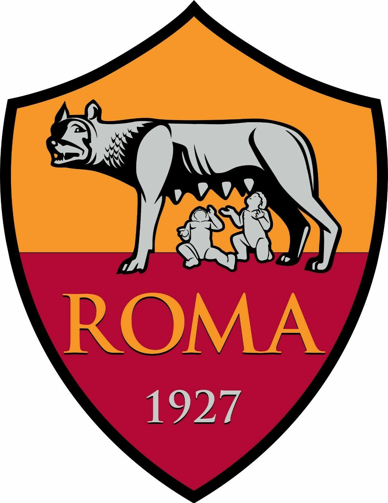Decal / Sticker AS Roma Soccer, car, truck, windows, wall
