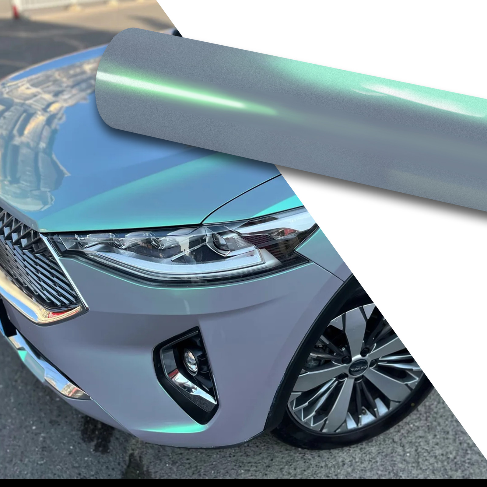 Premium Ultra Gloss TPU Liner Self Adhesive Vinyl Wrap Air Release Bubble Free