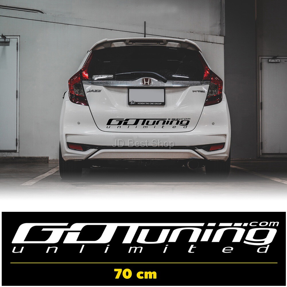 JDM Japan Style Go Tuning Die Cut Vinyl Sticker 70cm. Car Racing Motor Sports SI