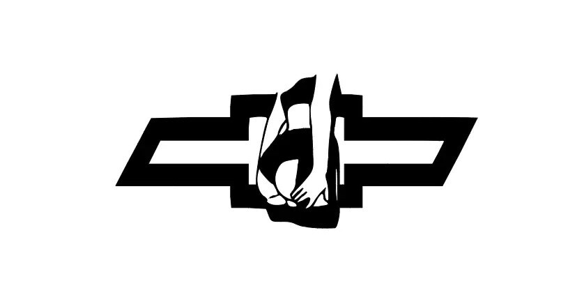 Chevy Bowtie Decal – Choose Color and Size 3 thru 10 inch Sticker – Chevrolet