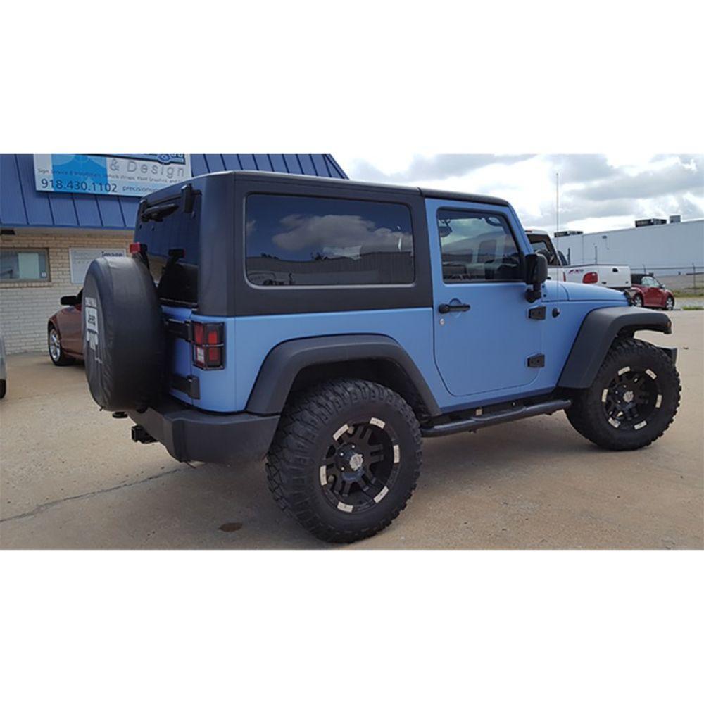 Avery Dennison SW900 Supreme Matte Frosty Blue Metallic Vinyl Car Wrap | 643-M
