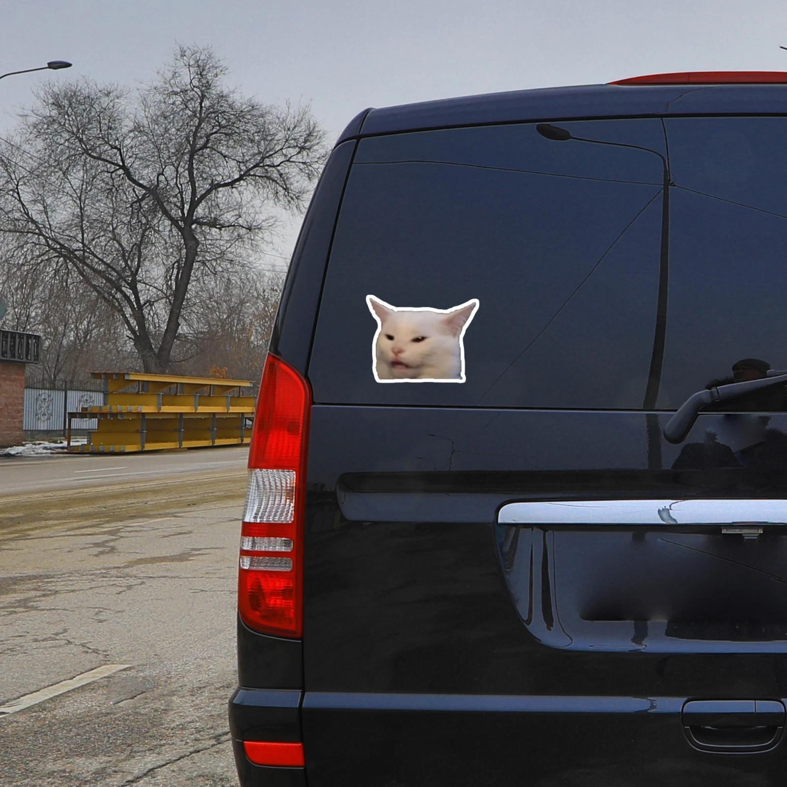 5″ Smudge The Cat Meme Sticker Decal Vinyl Bumper Sticker Waterproof Large