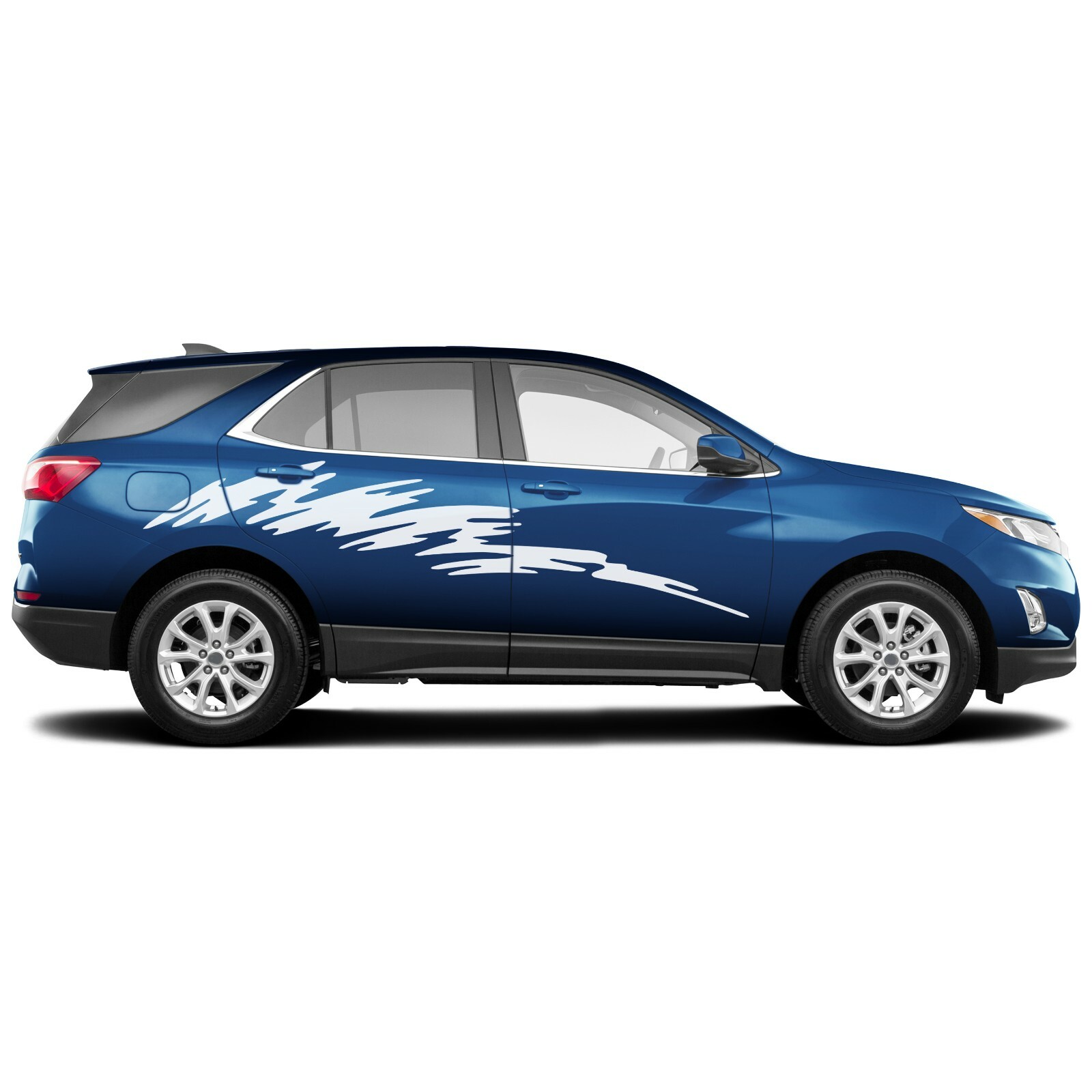 Wave surf Graphic Stripe rack Kit For CHEVROLET EQUINOX LH7 LTG LYH 2017 – 2022
