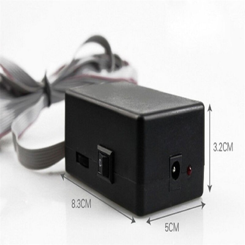 12V Car Music Rhythm Sticker LED Flash Light Sound Activated Equalizer Universal