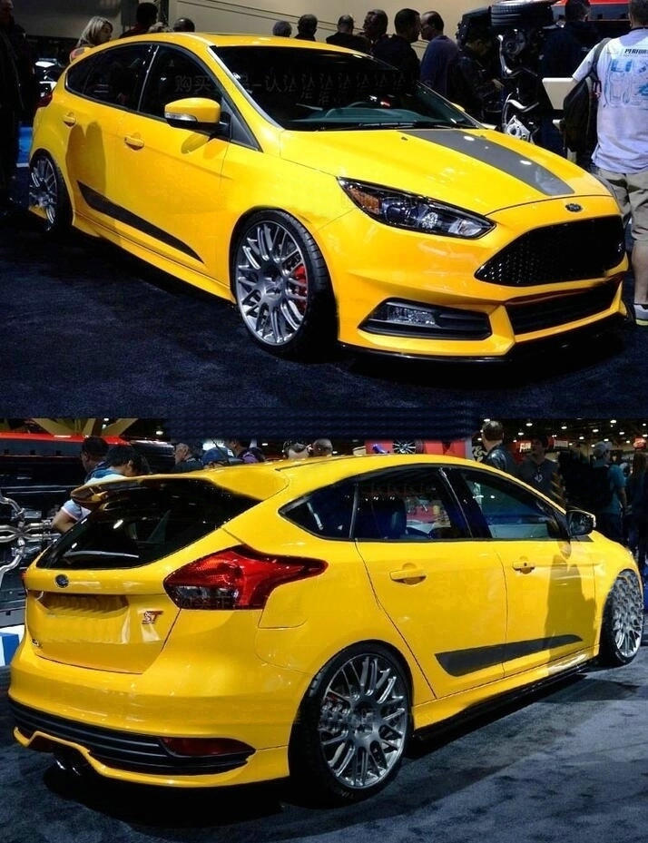 Car Hood Side Door Sticker Kit For Ford Focus Graphics Racing Stripe Decals