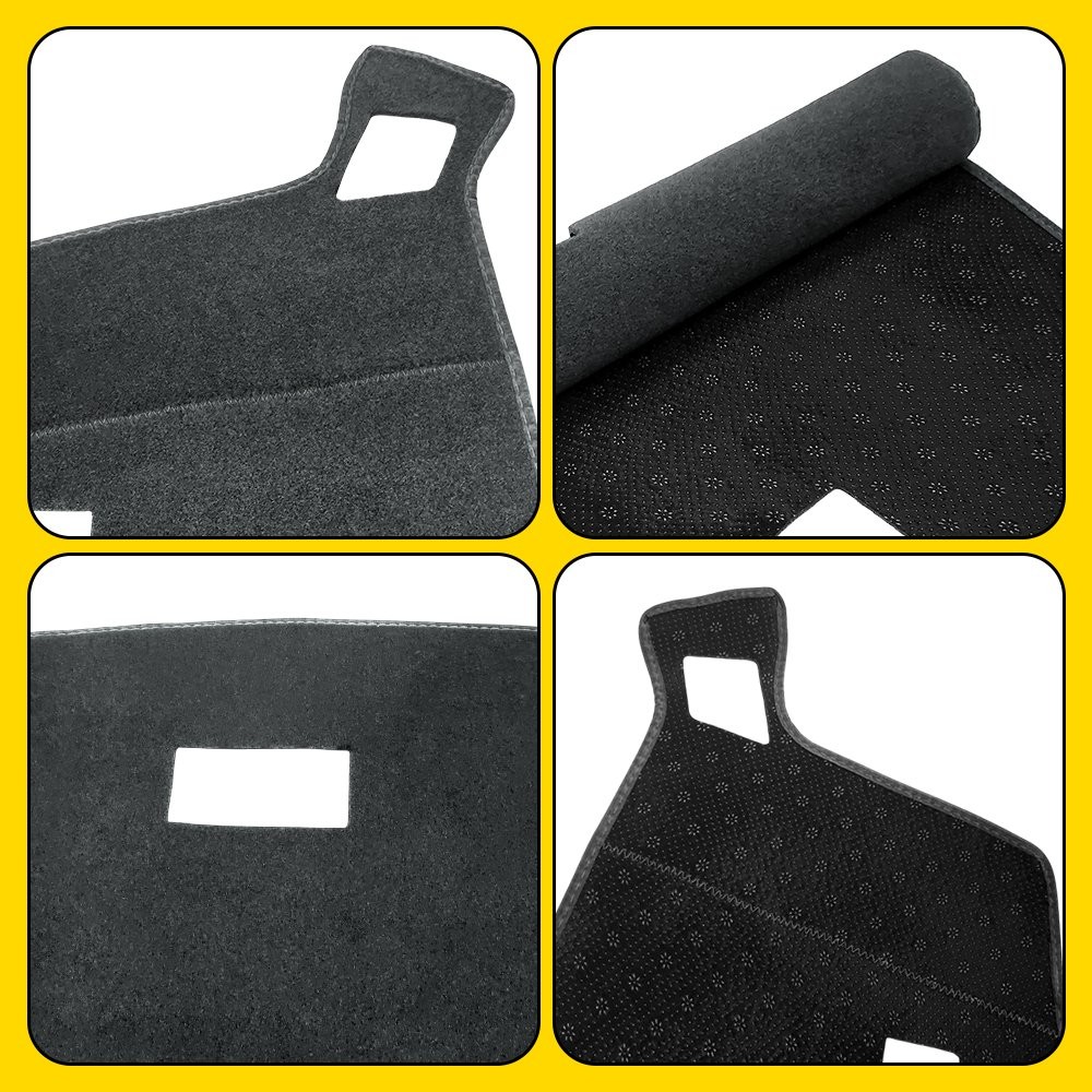 For Dodge Ram Pickup 2002-08 Dashboard Protection Mat Dash Cover Pad Gray 1-5X