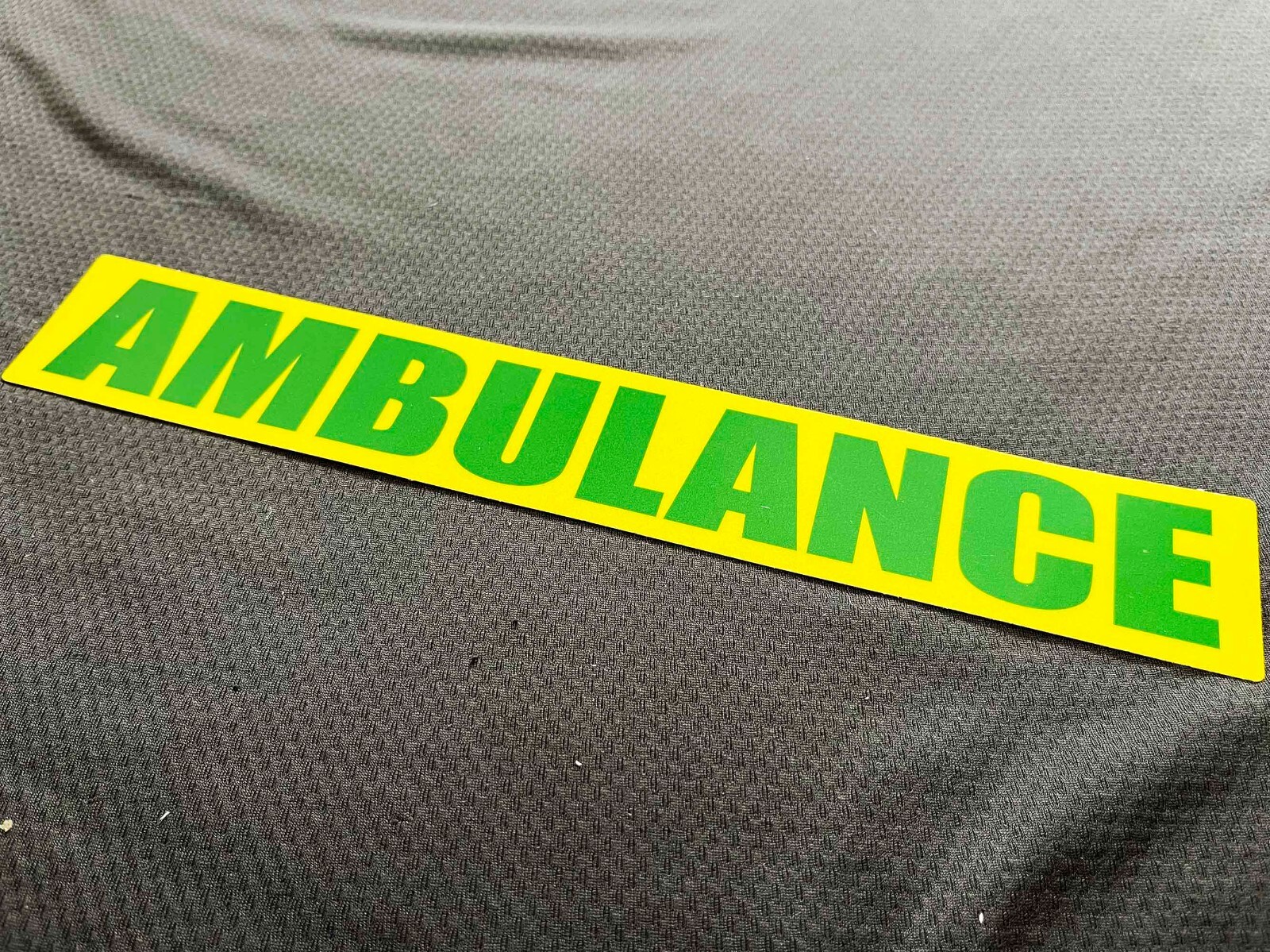 Reflective 30cm AMBULANCE SOLO Car Van Pickup Truck Stickers Reflector