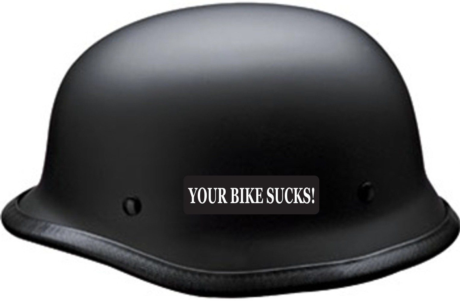 Your Bike Sucks Motorcycle Helmet Sticker C