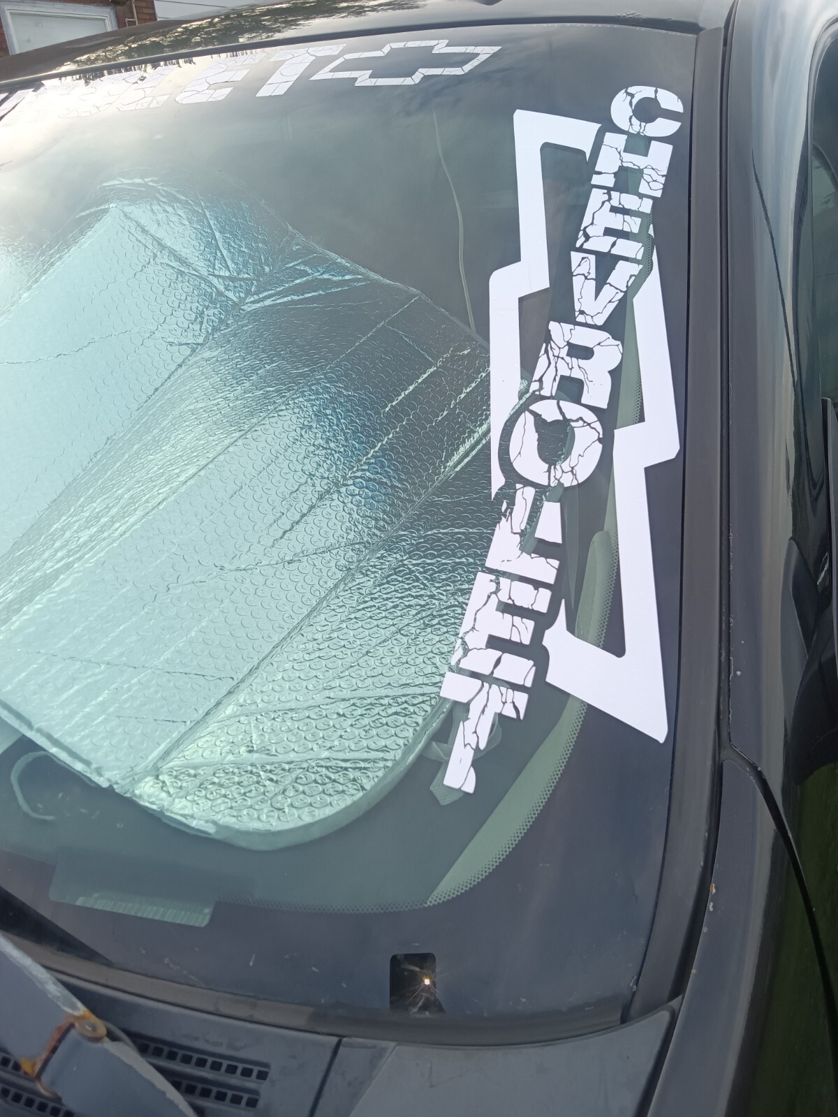 Chevrolet 7″w x 22″H side windshield decal car sticker