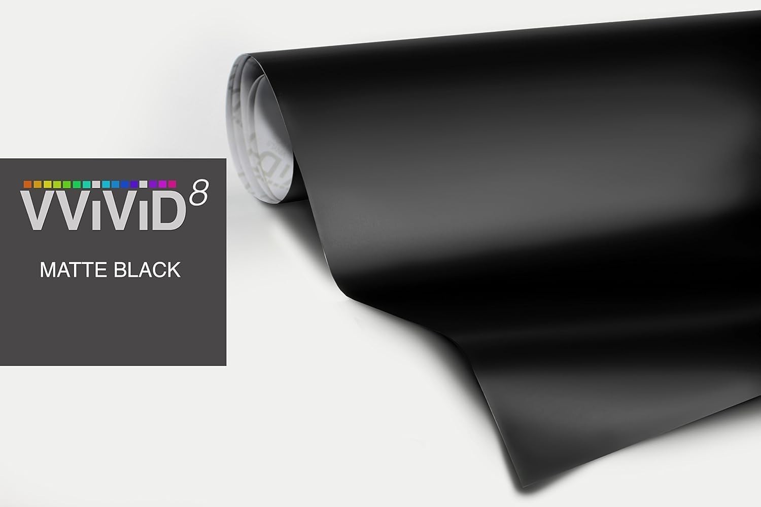 1ft x 2ft Matte Black Vinyl Adhesive Film for Cars, Boats & More – Easy Install