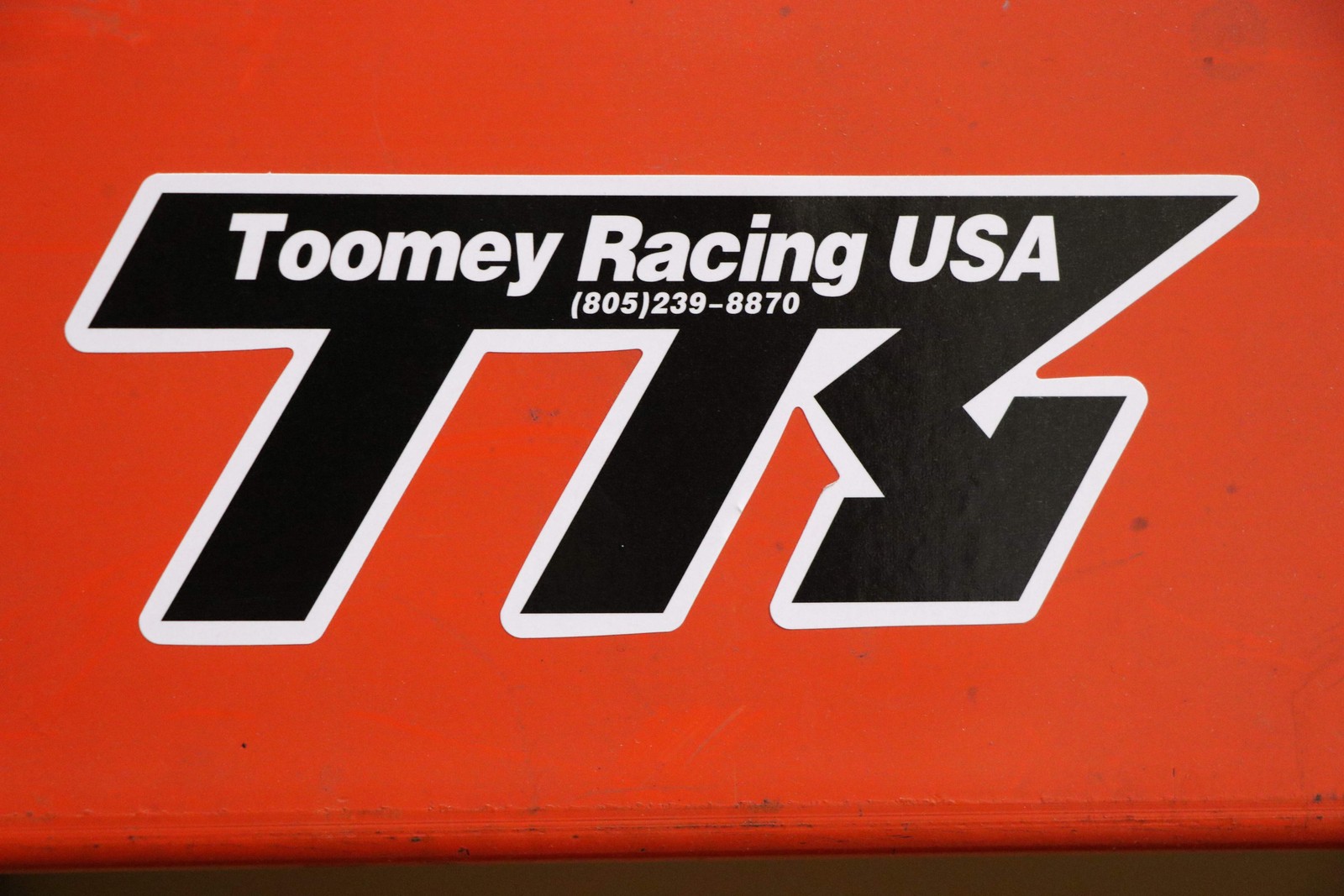 4 x TOOMEY RACING STICKER PACK (2 LG 8″, 2 SM 4″) VINYL Banshee Blaster