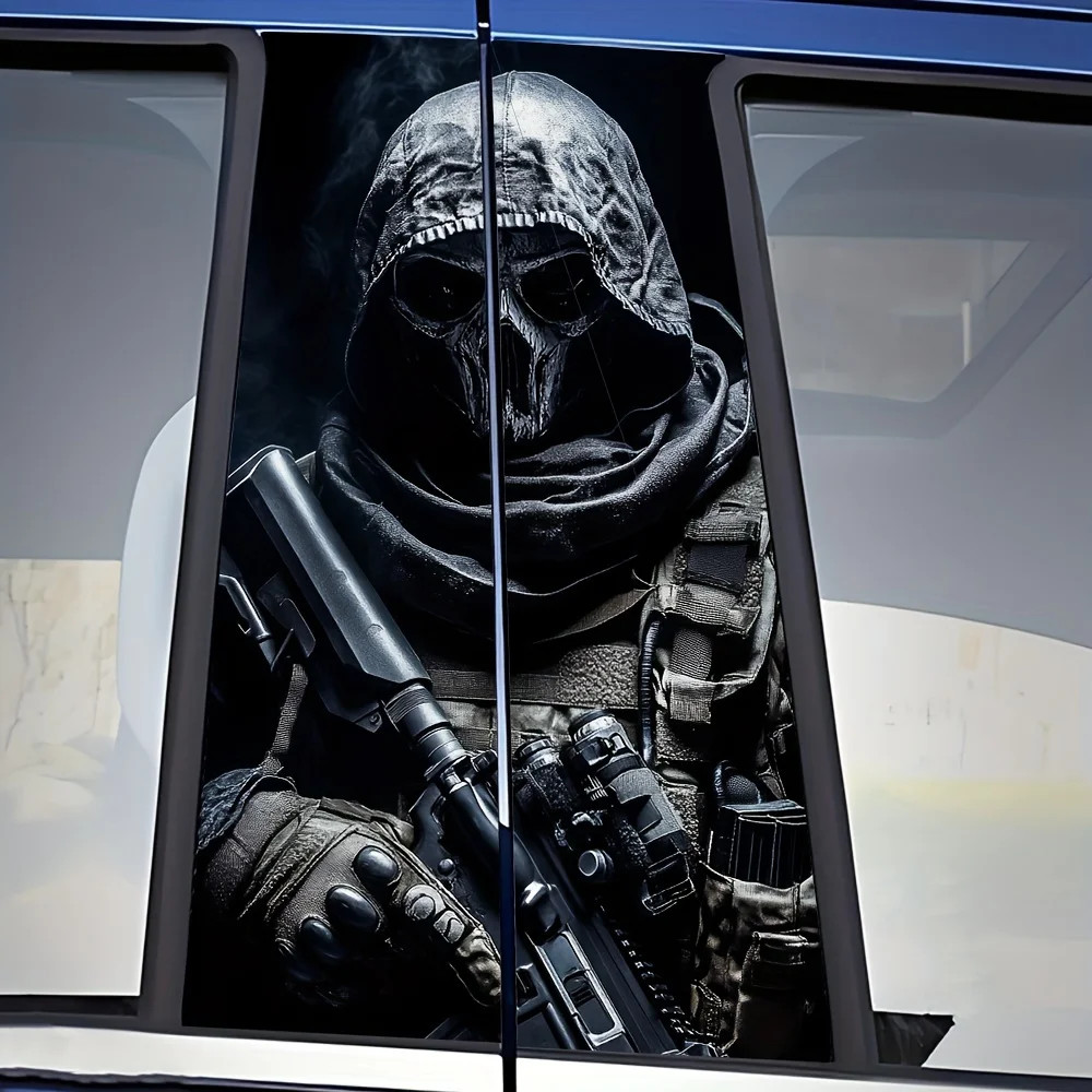 Special Forces scratch-resistant PVC B-pillar Car Stickers Self-adhesive