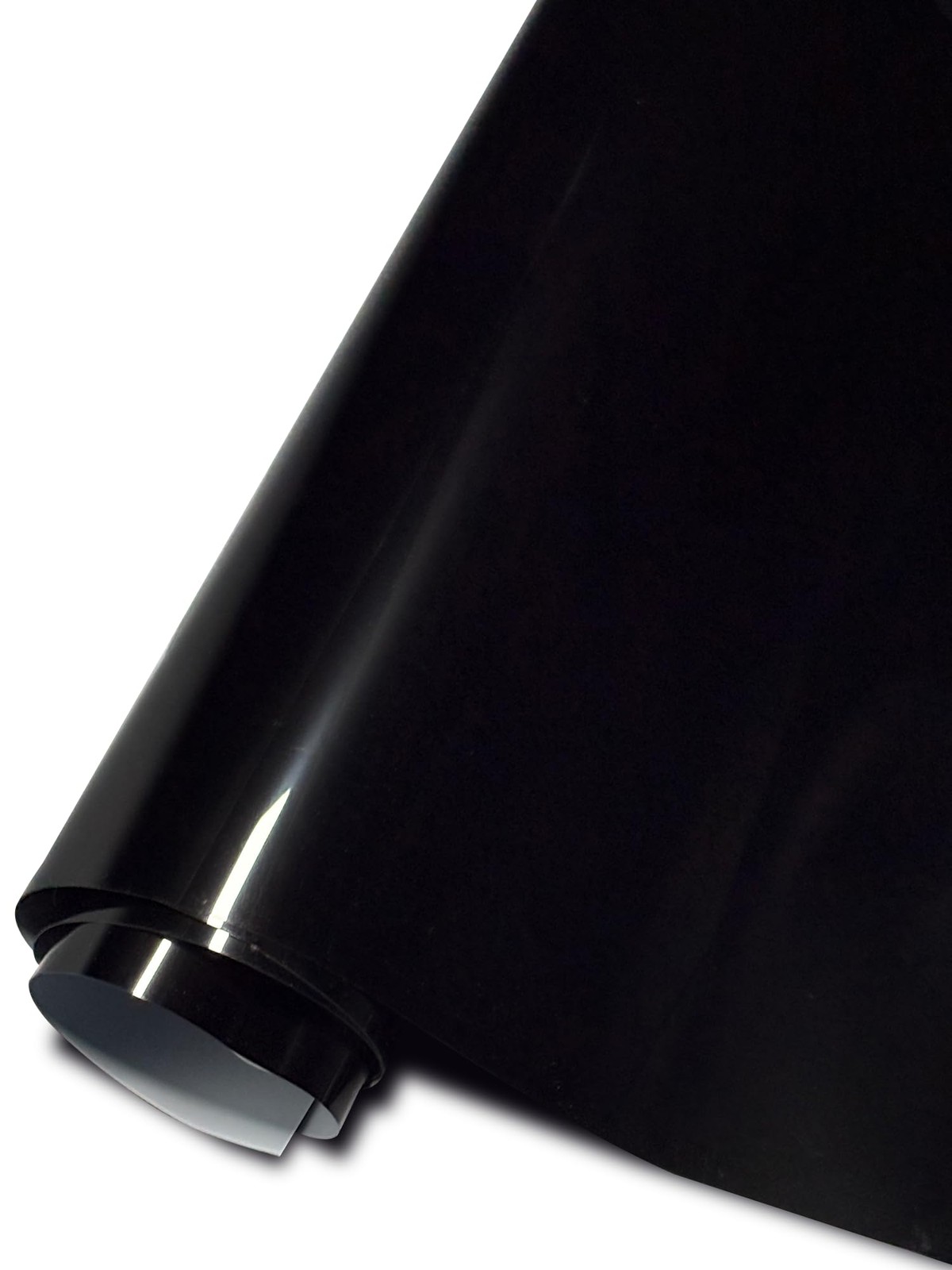 Vinyl Car Wrap 1ft x 5ft Gloss Black, Scratch Resistant, Air Release