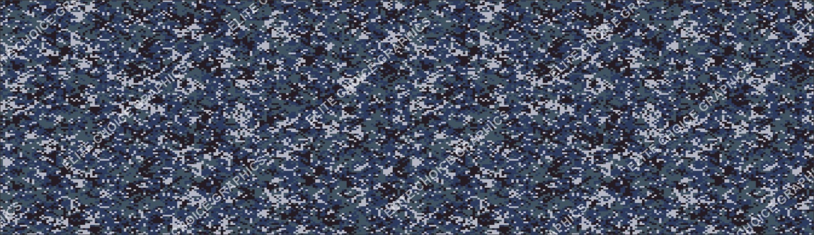 Dark Blue Digital Blue CAMO DECAL WRAP VINYL 52″x15″ TRUCK PRINT REAL CAMOUFLAGE