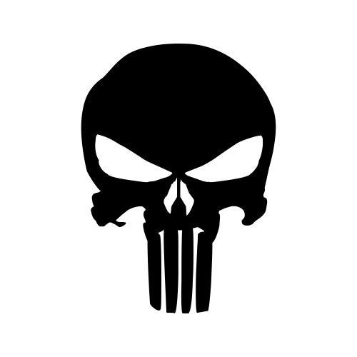 Punisher skull vinyl decal / sticker Car Truck Window Laptop