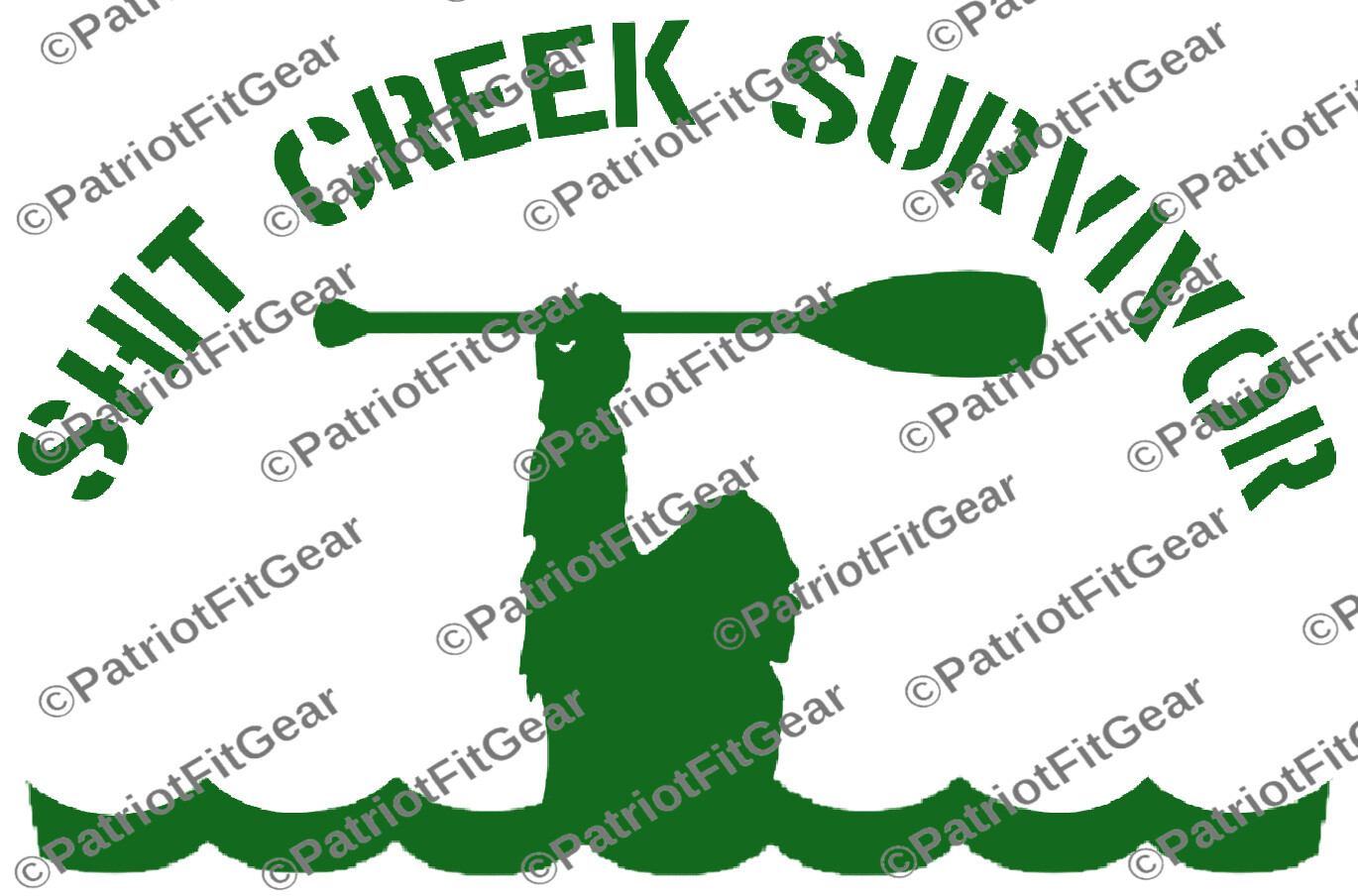 Bigfoot,Sh*t Creek Survivor,Kayaking,Canoeing,Camping,Hiking,Custom Vinyl Decal