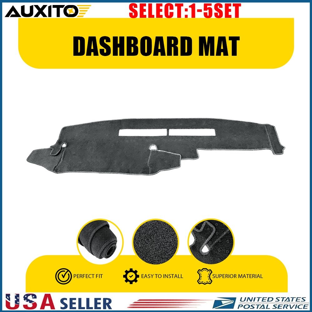 For 88-94 Chevy C1500 C2500 K1500 K2500 K3500 Gray Dash Mat Dashboard Cover 1-5X