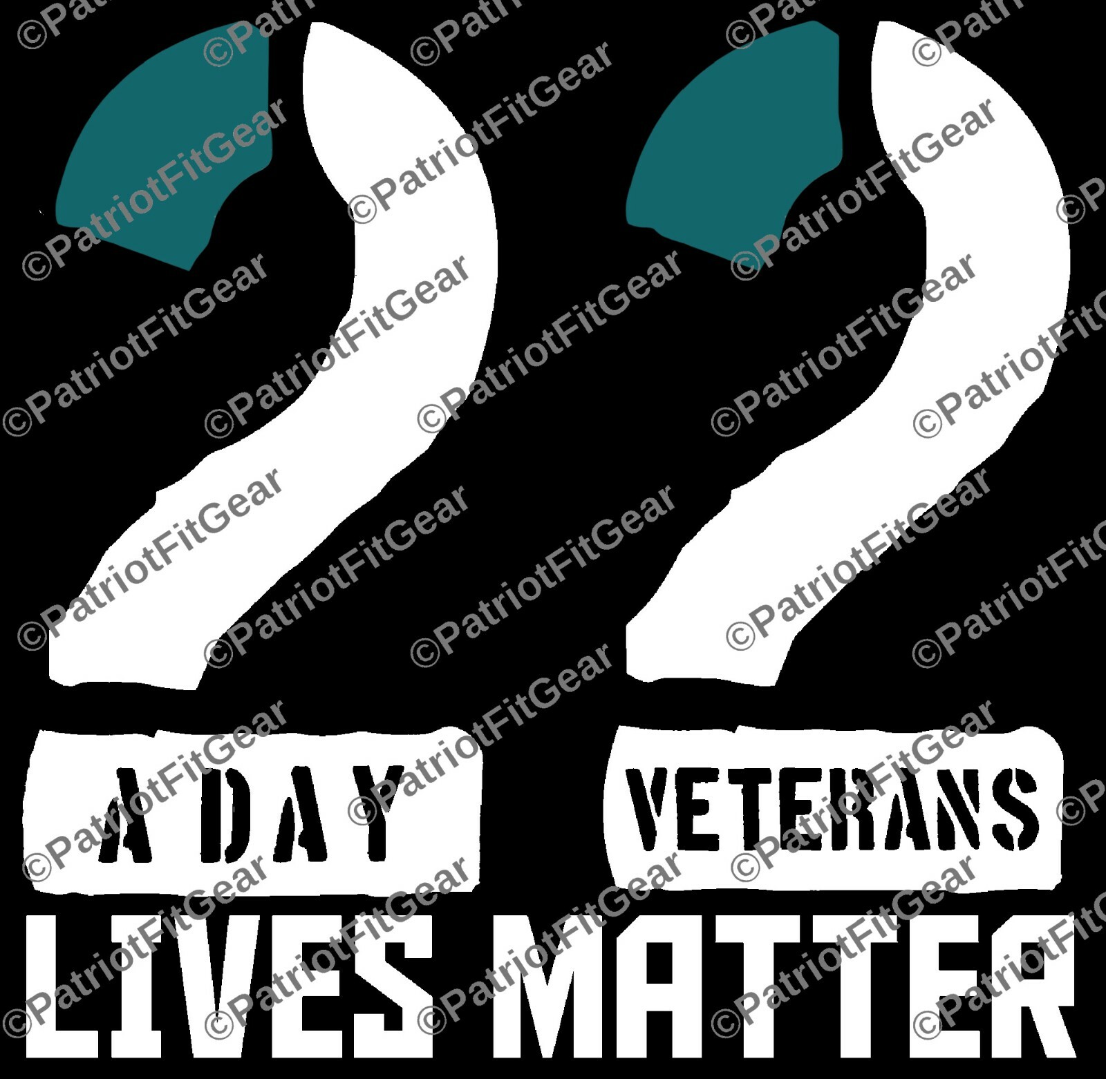 Veteran 22,22 A Day,Flag,Suicide Awareness,PTSD,Support Our Troops,Vinyl Decals