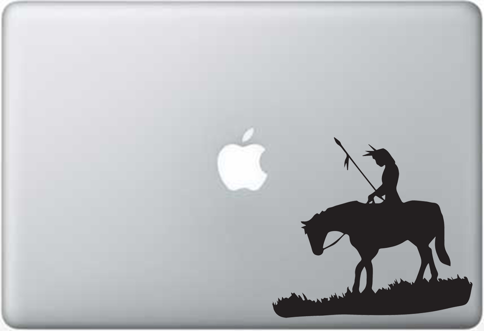 Native American Nice Silhouette Decal Sticker car truck laptop 6″ Tall