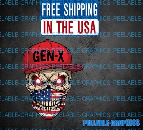 Gen X FAFO Decal Sticker Turbo Diesel Truck USA Flag 70s 80s Kids Funny Dad E