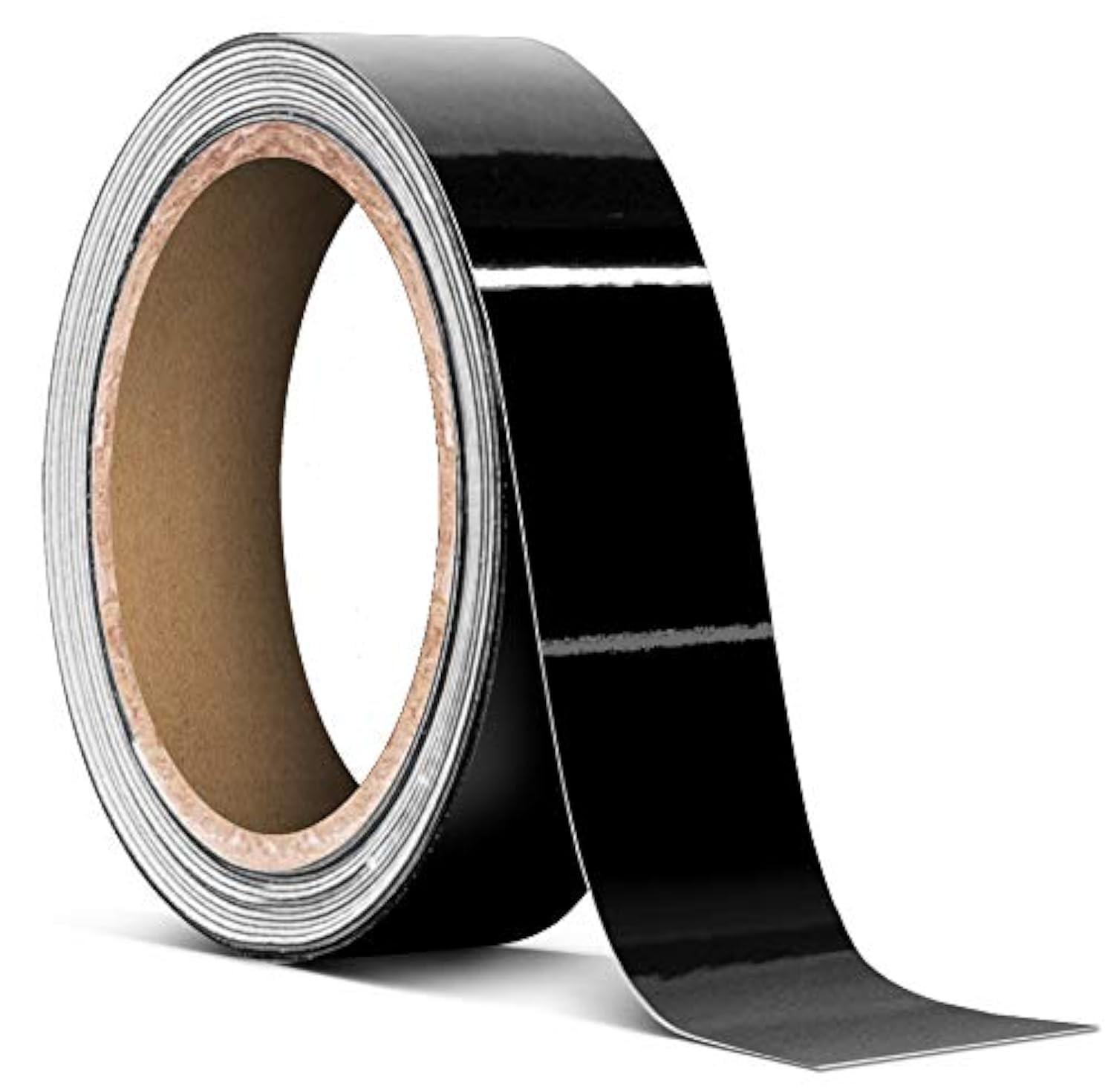 Black Gloss AirRelease Adhesive Vinyl Tape Roll 1 Inch x 20ft