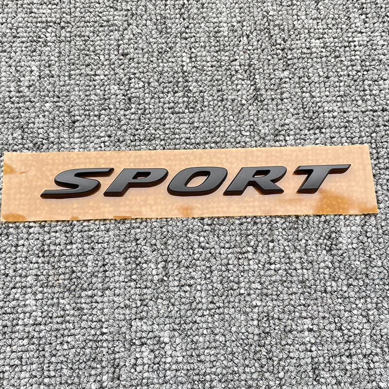 For Honda 2016-2021 Accord Rear Trunk Sport Emblem Letter Badge Nameplate Black
