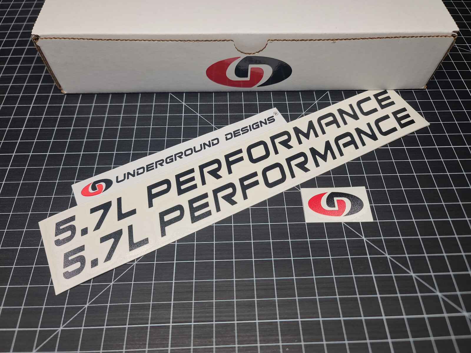 5.7L Performance Decals (2pk) Hood Stickers Fits 2005-09 Ram Charger Durango R/T