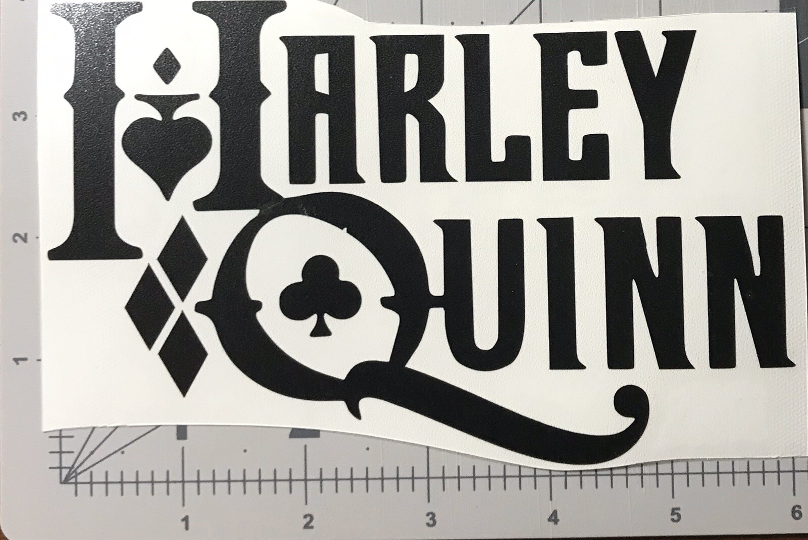 2 Harley Quinn Decals JOKER, RIDDLER, BATMAN DC COMICS decal, Laptop Car Truck