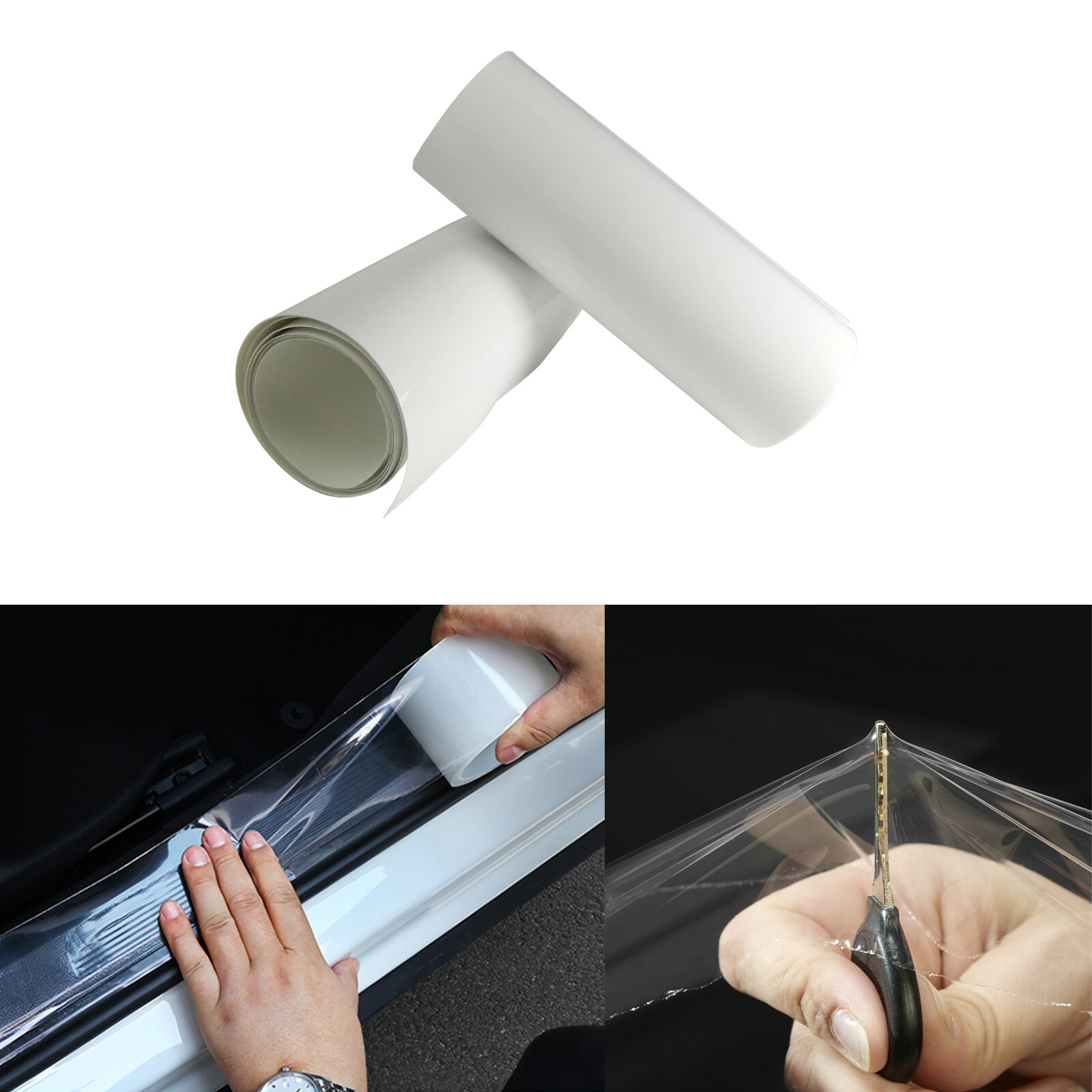 Clear Bra Paint Protection Vinyl Film Wrap Car Paint Scratch Shield 6″x60″