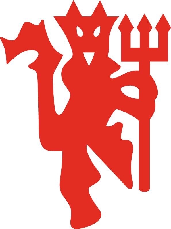 Manchester United 5” Red Devil Decal, Bumper Sticker, Window Die Cut vinyl