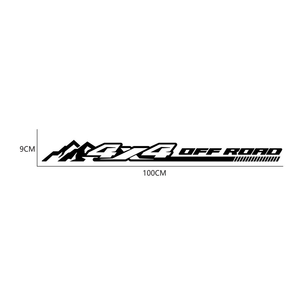 Car Truck Decals Side Door Racing Off Road Tail Mountain Range Graphic Stickers
