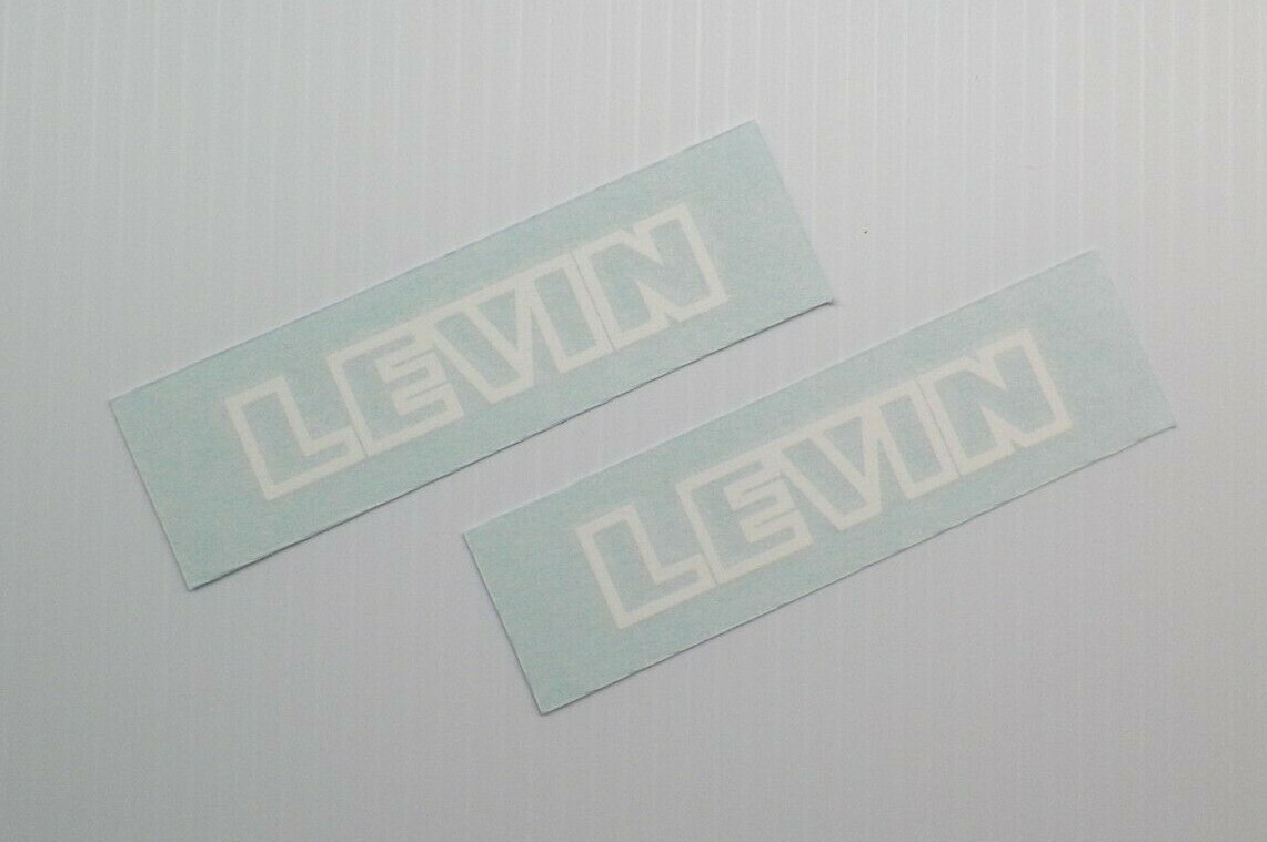 New 1983-1987 Toyota Corolla LEVIN Side Quarter Panel Decal Pair AE85 AE86 AE88