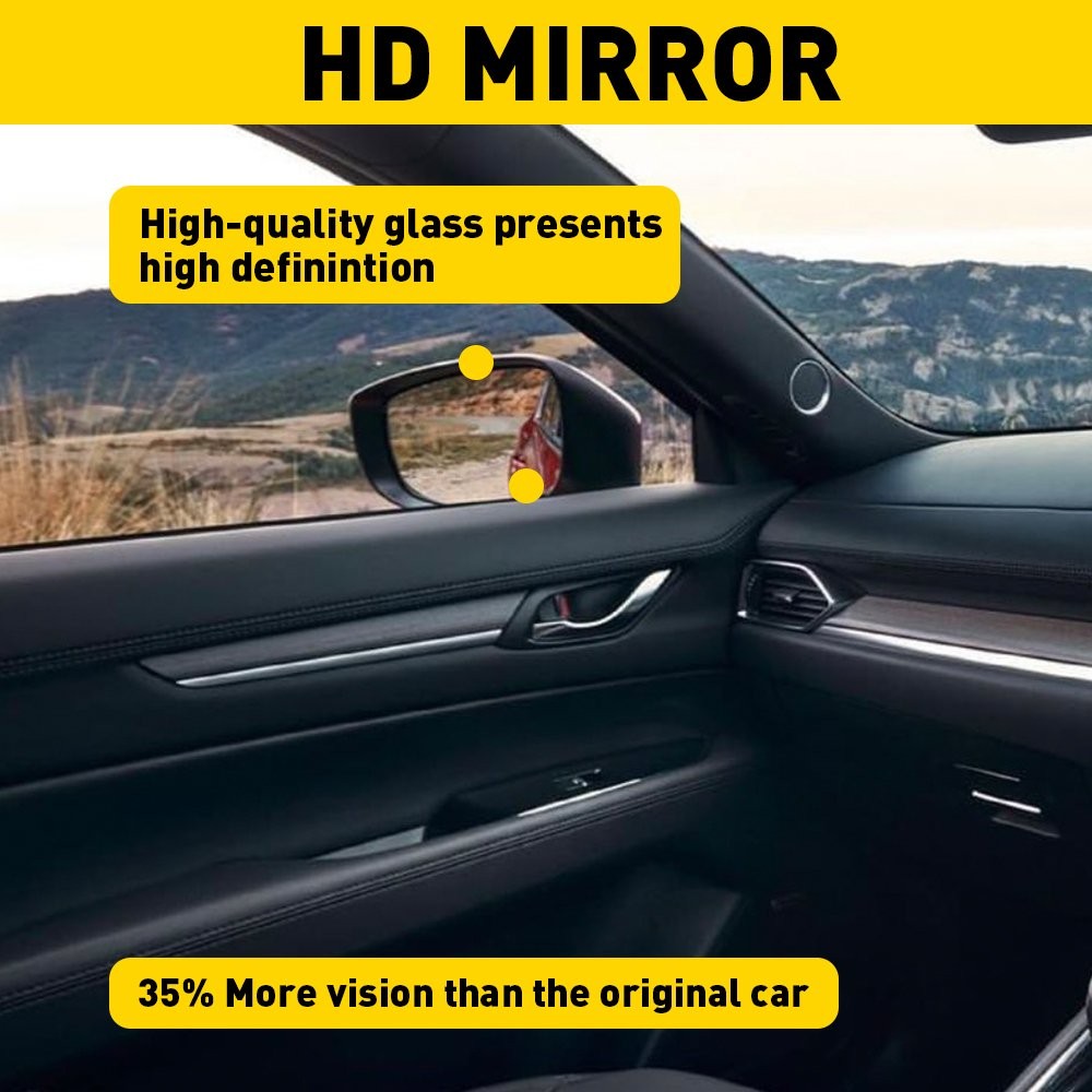 1/2Pair MIRROR TURN WITH HEATED SIGNAL LEFT RIGHT & SIDE FIT FOR CHEVY GMC CADIL