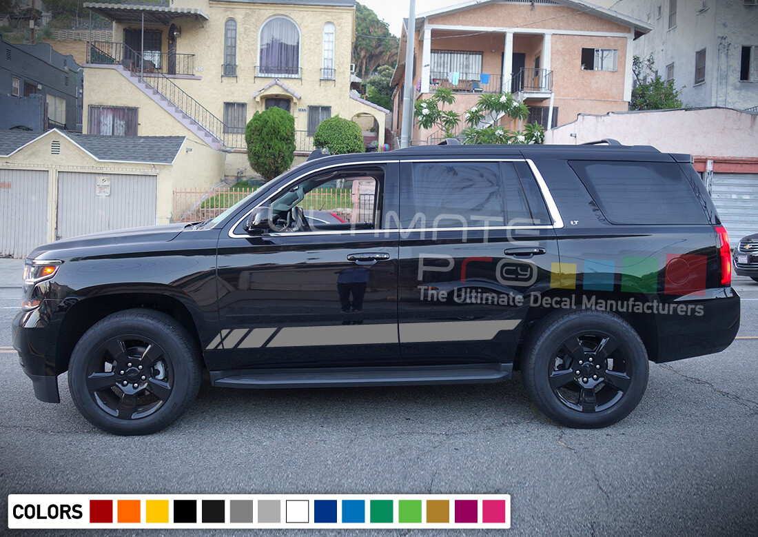 Sticker Side Stripe Kit for Chevrolet Tahoe 2015 2016 2017 2018 2019 2020 2023