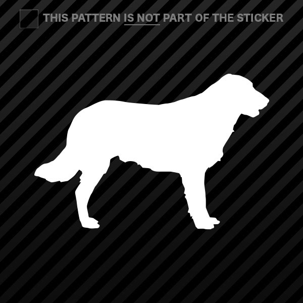 (2x) Flat Coated Retriever Sticker Self Adhesive Vinyl dog canine pet