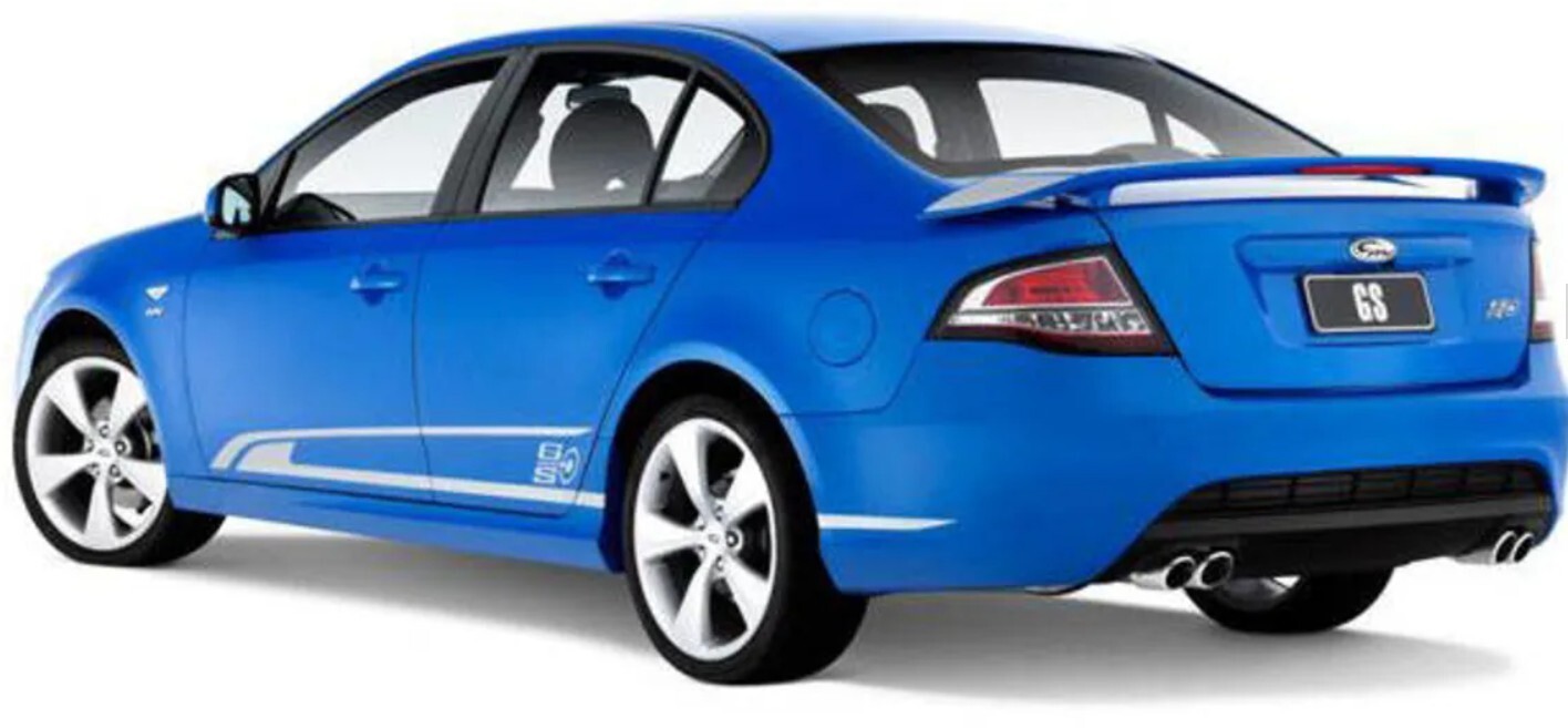Fits Ford Falcon Side Stripe Decals GT GS Boss FPV 315 XR8 XR6 Turbo FG