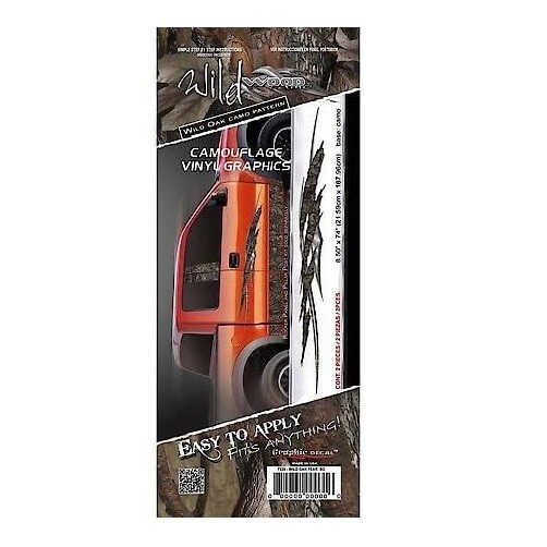 Wild Oak Tear Truck Auto Body Decal Wrap Side Panel Camouflage Hunting Graphics