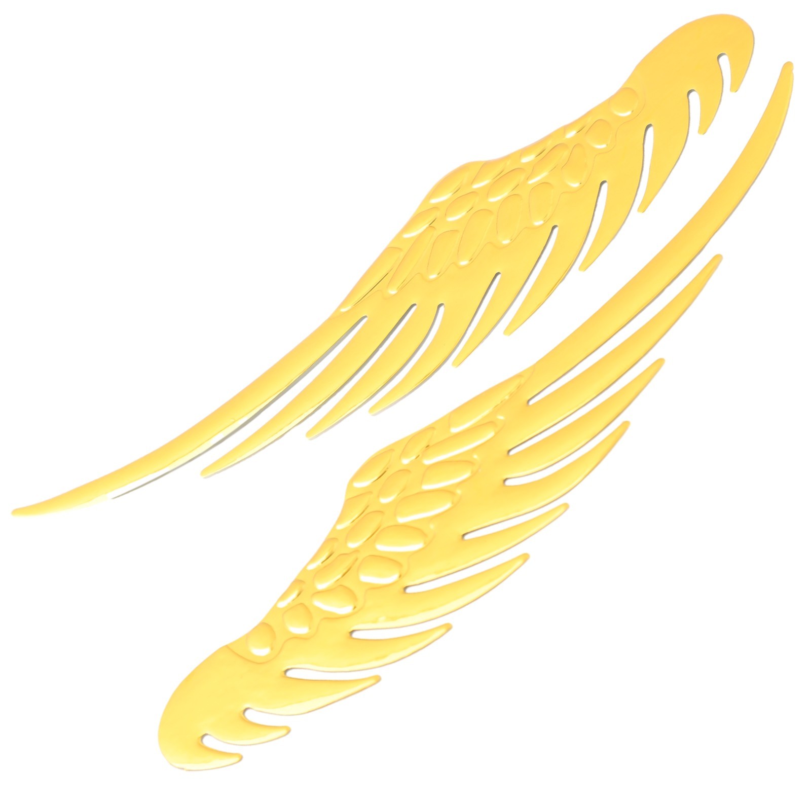 Unique 3D PVC Decal Car Motorcycle Wing Scratch Sticker Package Content for 2