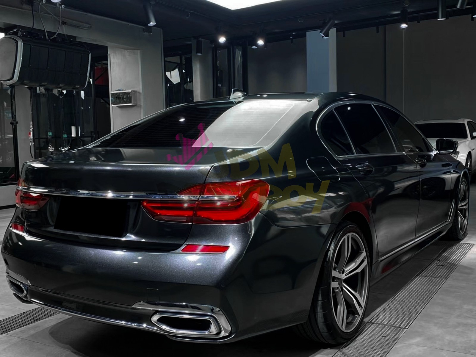 Gloss Metallic Moonstone Gray PPF TPU Paint Protection Film Dry Wet Vinyl Wrap