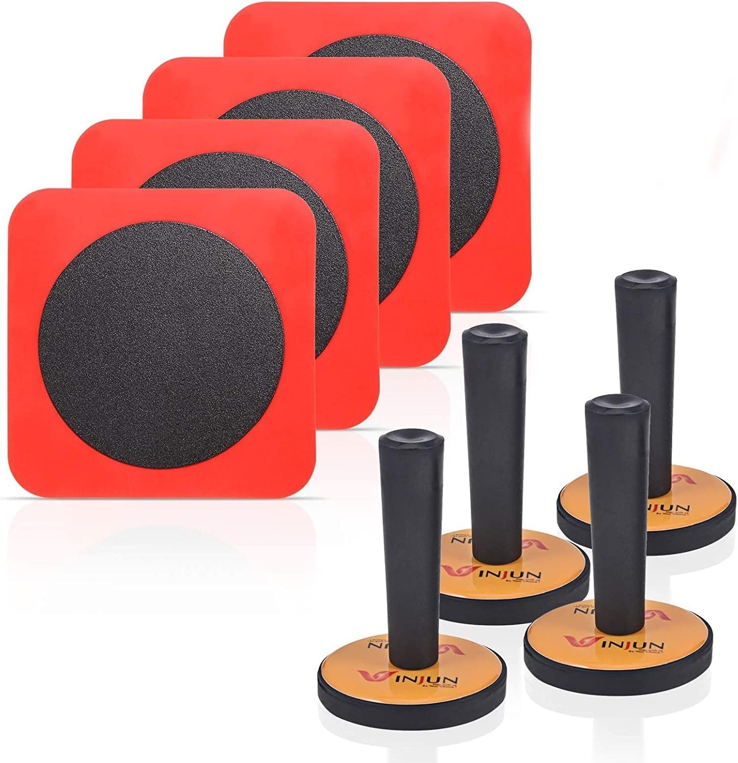 Universal Fit Vinyl Wrap Magnet Holder 4 PCS with Adsorptive Patch Tool Set