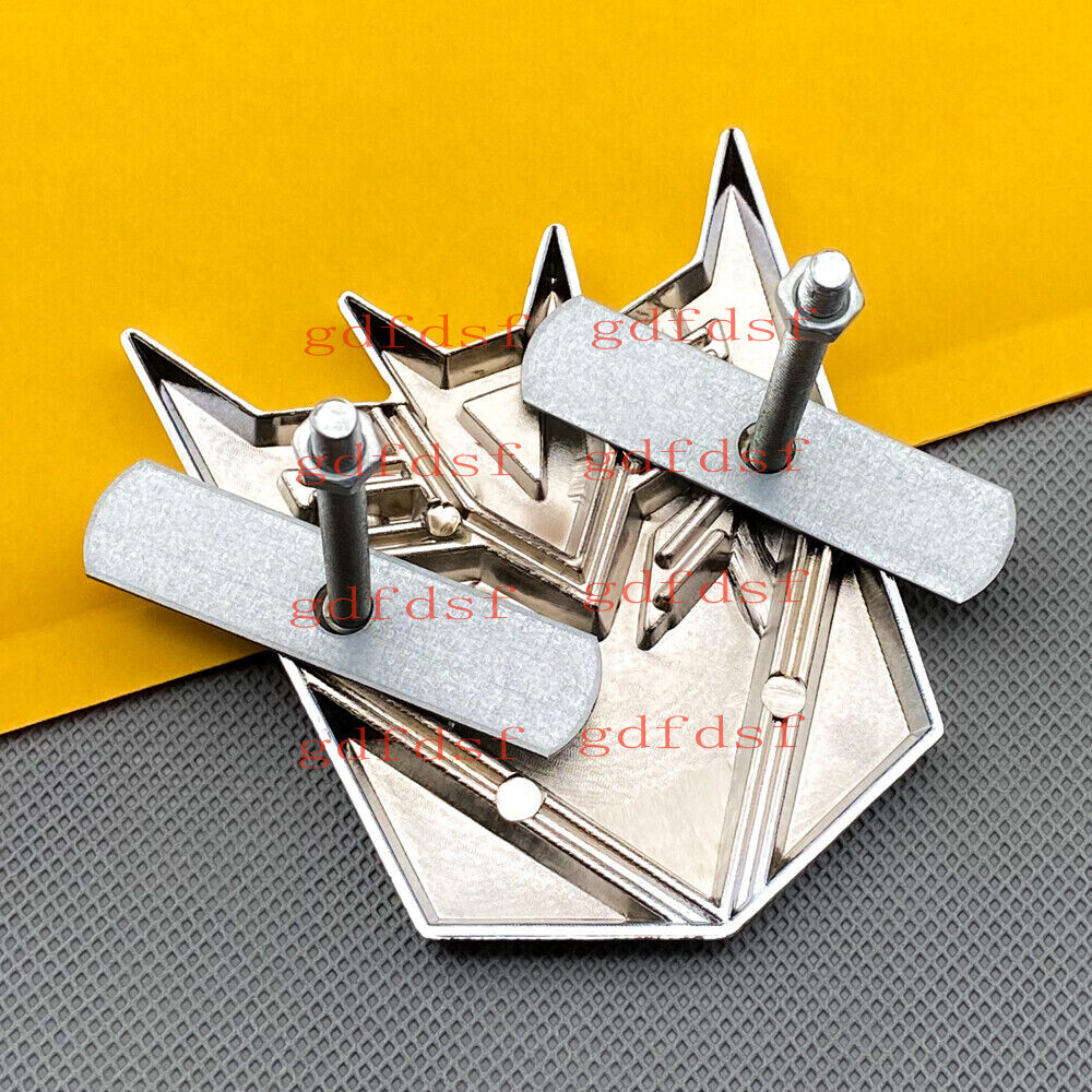 Chrome Metal self-luminous Transformers Decepticon Grille Body& Exterior Styling