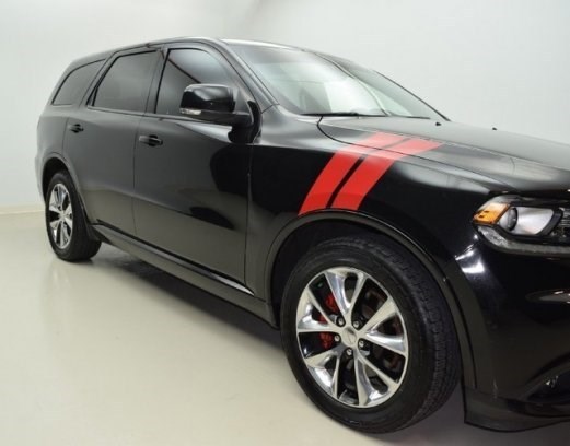 FENDER HOOD Hash Mark Stripe Stripes Fit ALL 2009 – 2020 Durango SRT GT R/T SXT