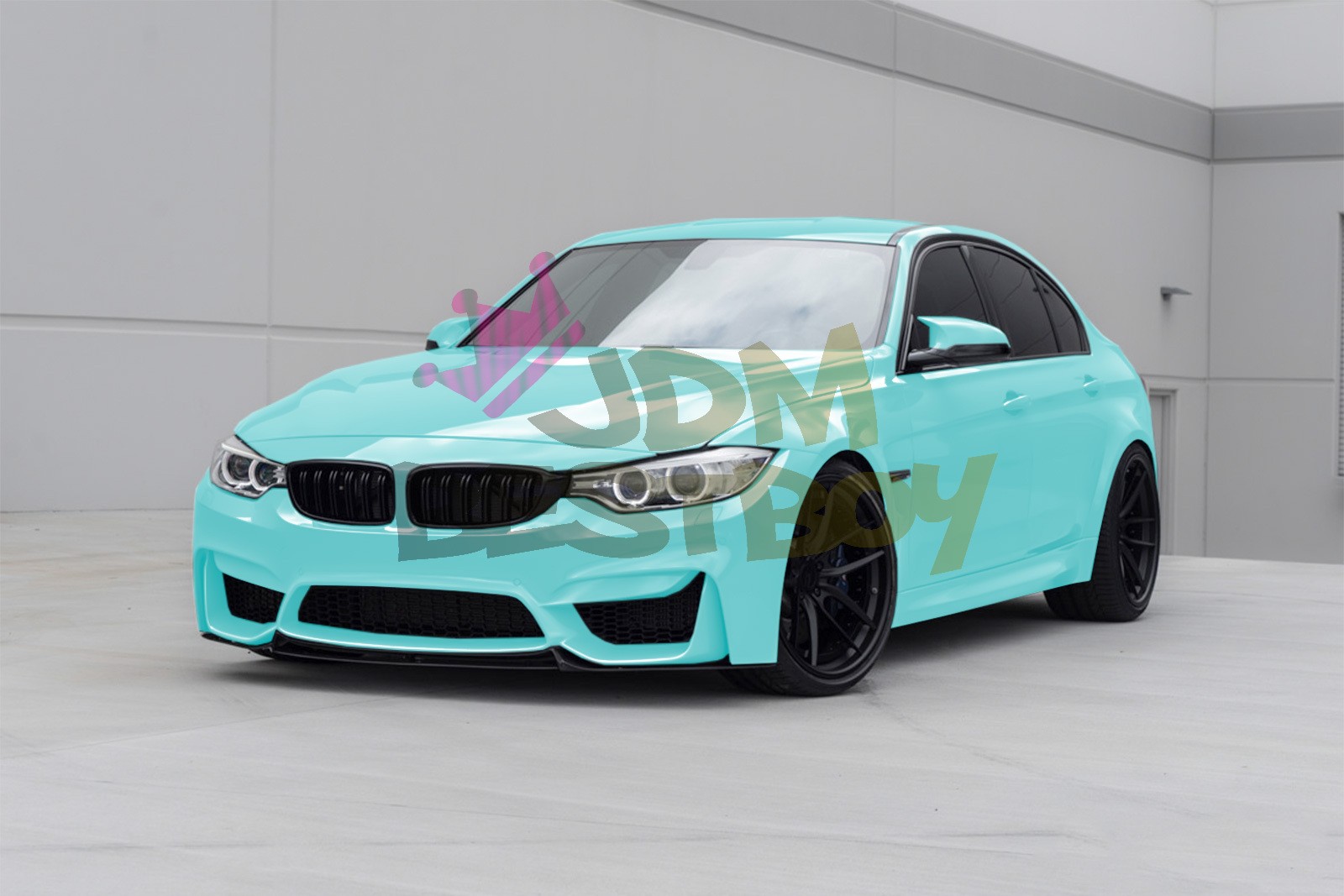 Color PPF Paint Protection Film Gloss Teal Blue Car Paint Scratch Shield Wrap