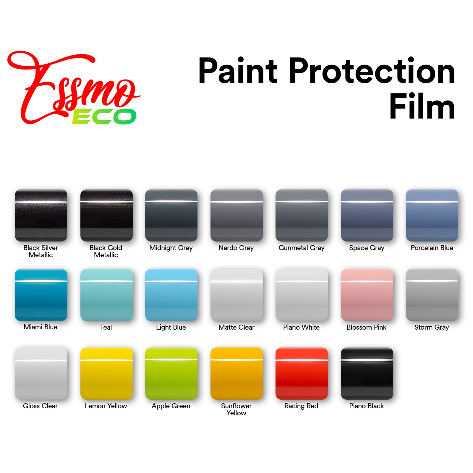 4FTx5FT PPF Paint Protection Film Gloss Apple Green Invisible Scratches Shield