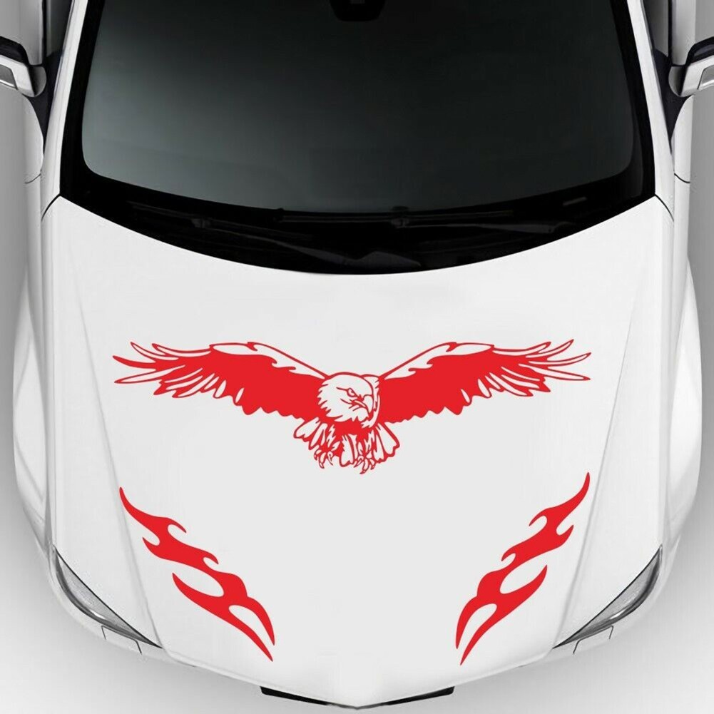 Fade Resistant Vinyl Decal Emblem Sticker for Car Truck Hood Side Body