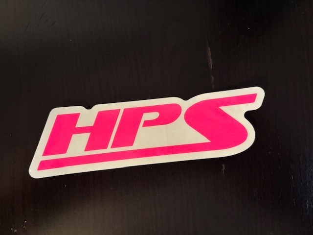 HPS Performance Logo PINK 6″X1.5″ Car SUV Truck Window Door Vinyl Stickers