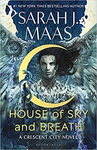 SARAH J MAAS, HOUSE OF SKY AND DEATH BOOK,NEW, BEST SELLER,CRESCENT CITY NOVEL 1