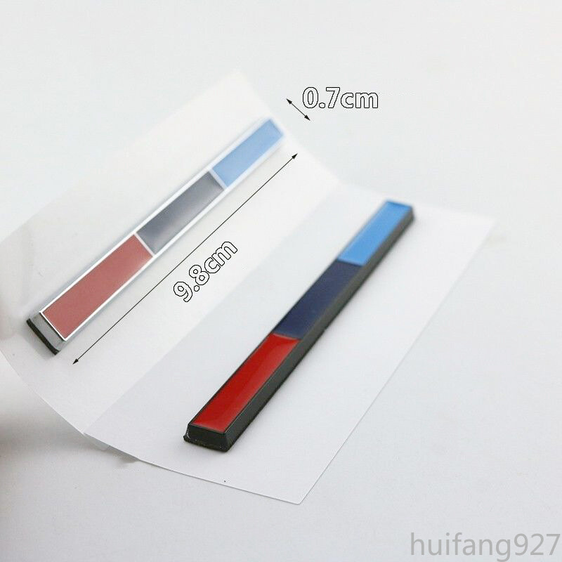 2x Metal 3D Rear Trunk Body Badge Emblem Decal Sticker Italy France Germany Flag