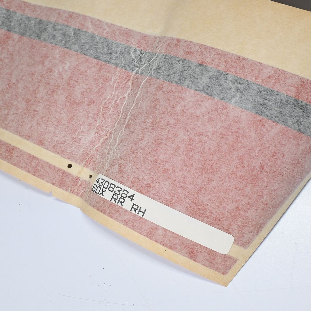 Genuine OEM MOPAR Stripe Kit � Right Side (Fitment Unknown) 1980�s 4339158