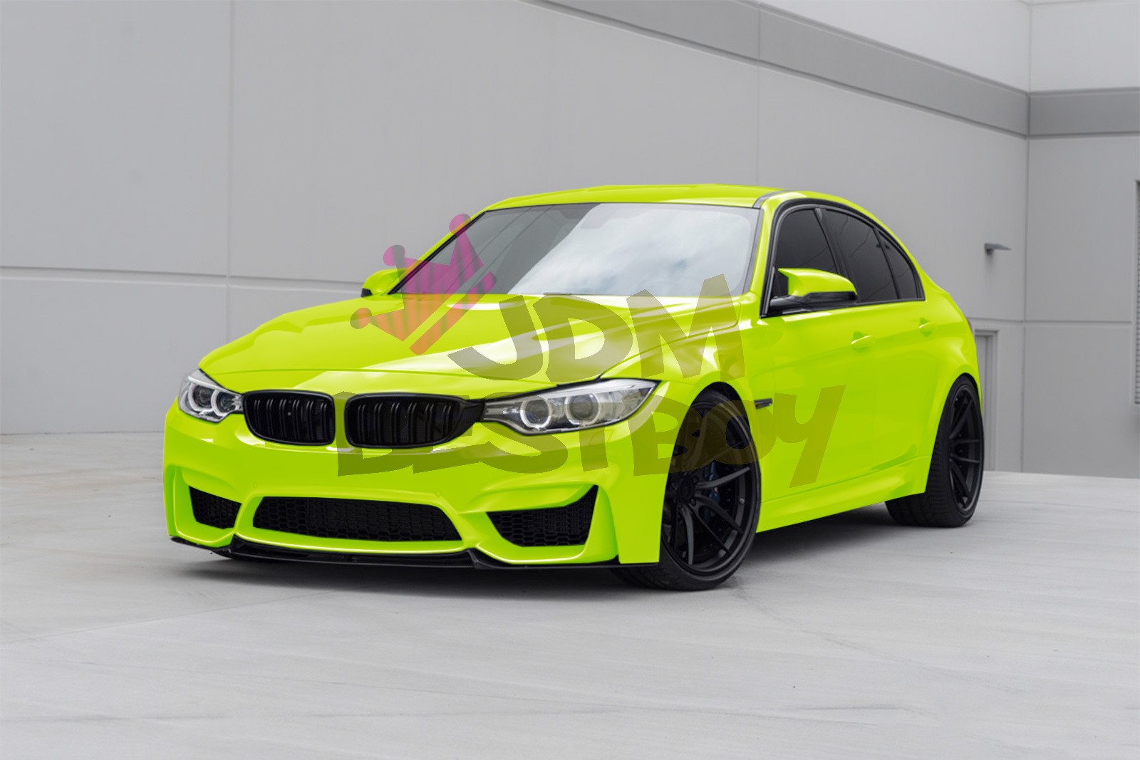 2FTx5FT PPF Paint Protection Film Gloss Apple Green Invisible Scratches Shield